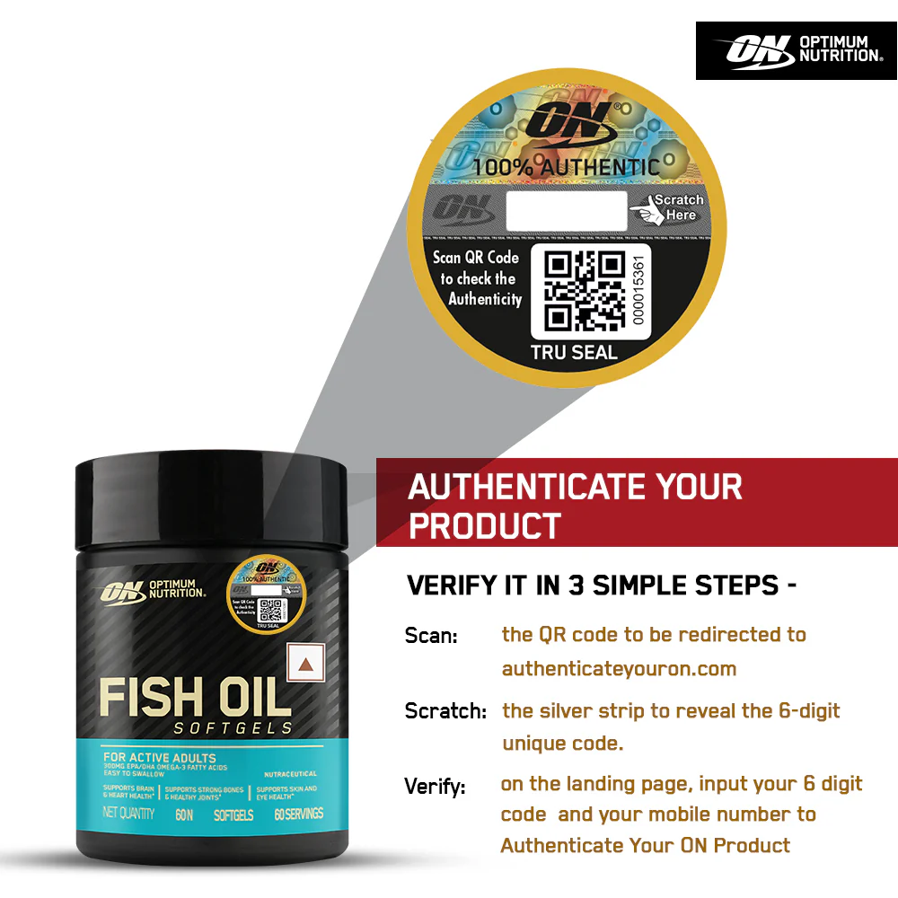 Creatine 100g and Optimum Nutrition (ON) Fish Oil - 60 Capsules - Image 15