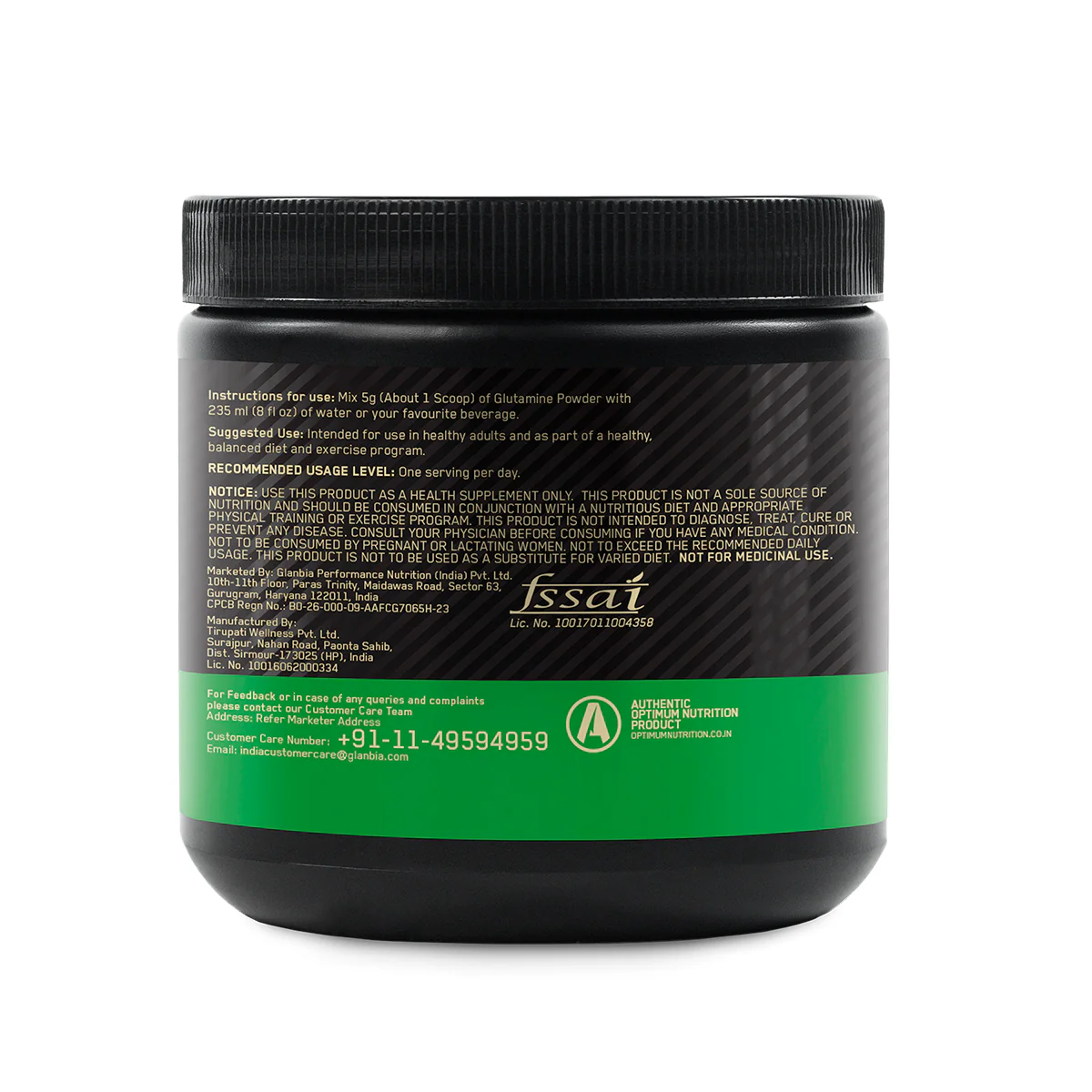 Glutamine Powder | Unflavoured | 250 g - Image 8