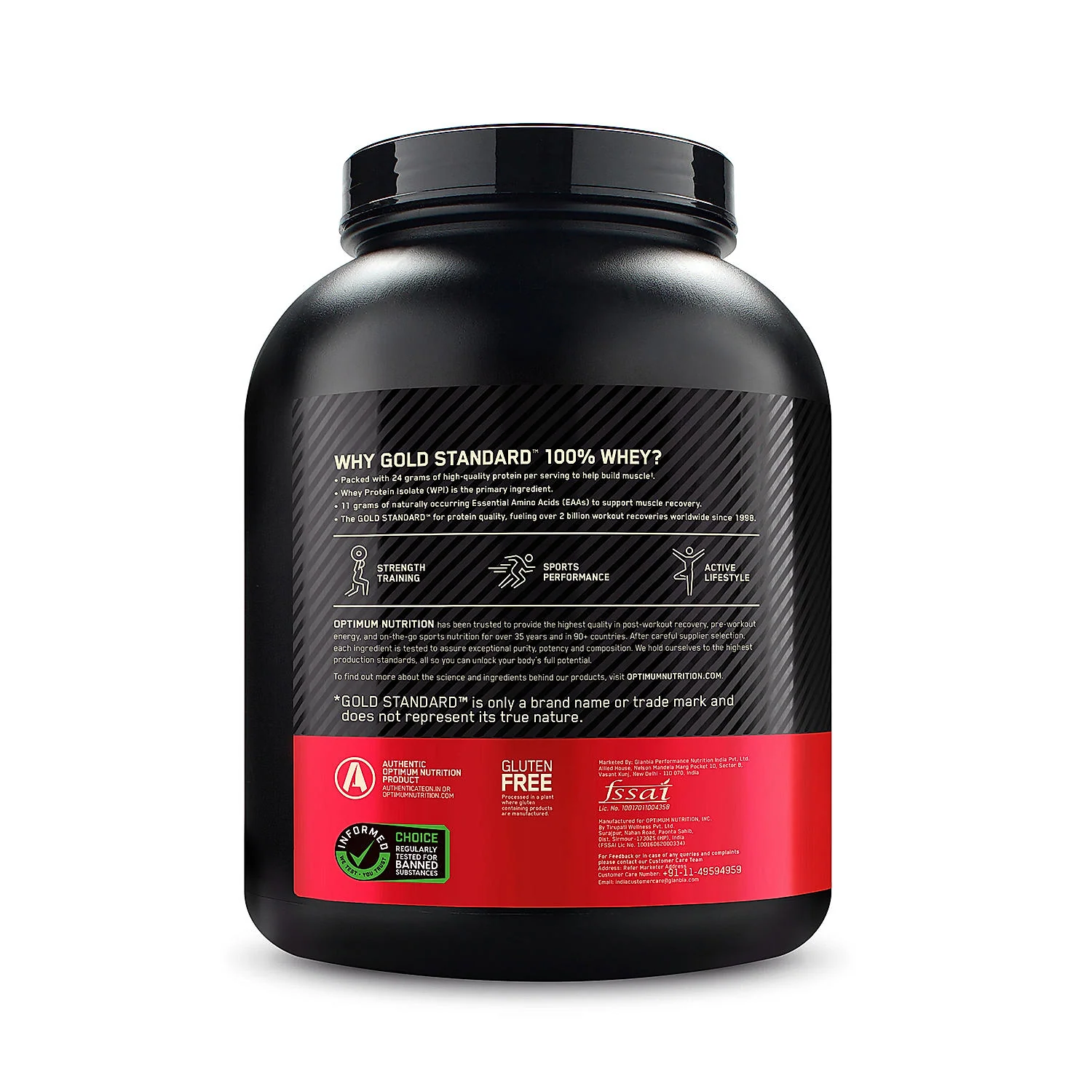Gold Standard 100% Whey Protein Powder Double Rich Chocolate 1.7 kg and Micronised Creatine Powder Unflavoured 250 g - Image 12