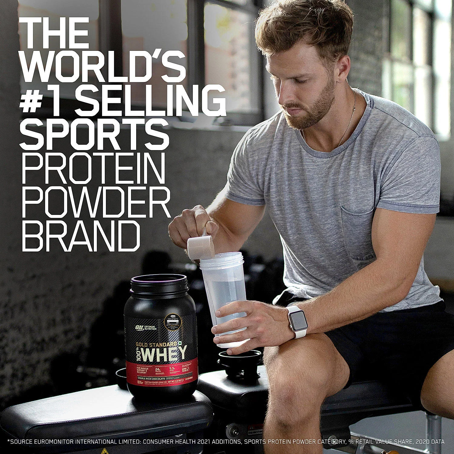Gold Standard 100% Whey Protein Powder Double Rich Chocolate 1.7 kg and Micronised Creatine Powder Unflavoured 250 g - Image 6