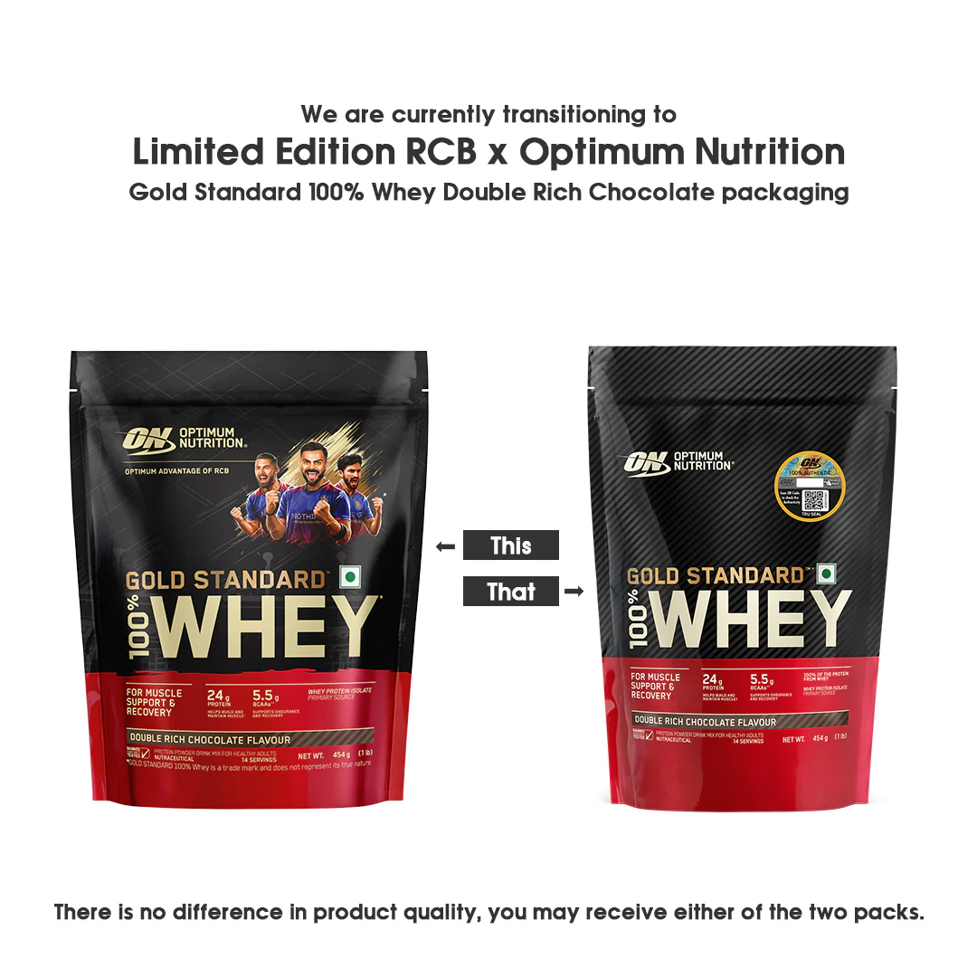 Gold Standard 100% Whey Protein Powder | Double Rich Chocolate | 1 lbs - Image 6