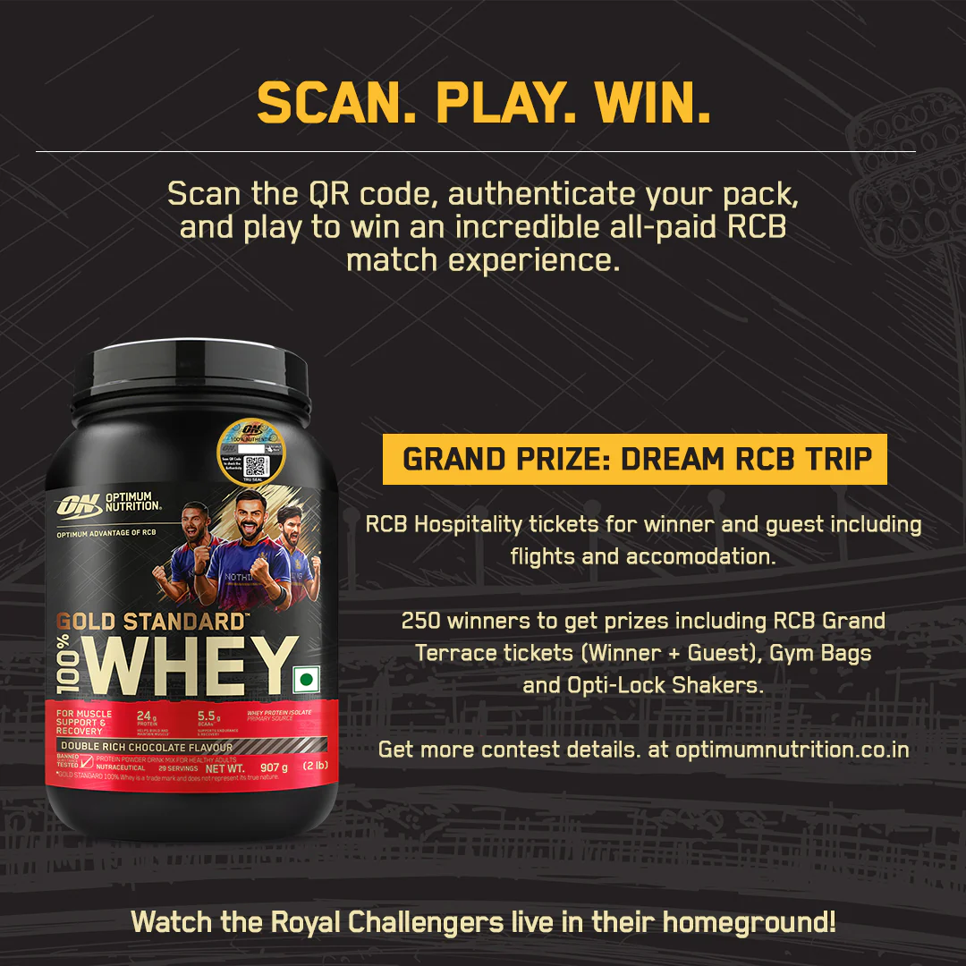 Gold Standard 100% Whey Protein | 907 g (2 lbs) | Double Rich Chocolate - Image 8