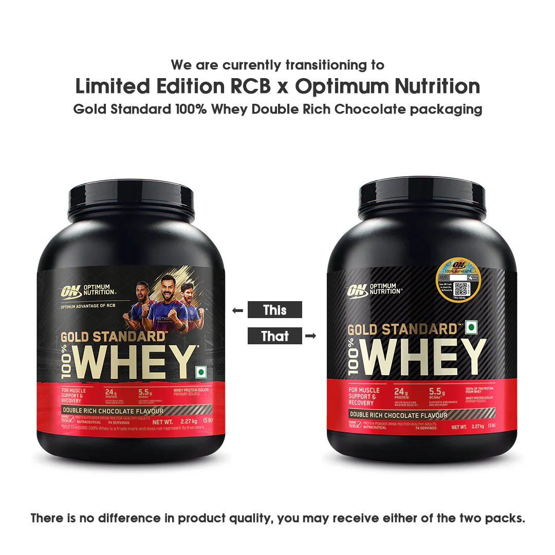 Gold Standard 100% Whey Protein Powder | Double Rich Chocolate | 5 lbs - Image 6