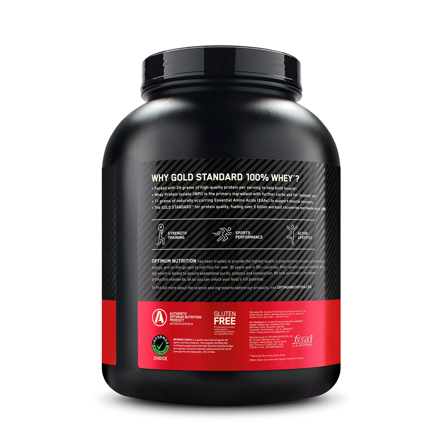 Gold Standard 100% Whey Protein Powder  Vanilla Ice Cream 5 lbs + Multivitamin for MEN- 60 Tablets + Zinc Magnesium Aspartate (ZMA) - 60 Capsules + Fish Oil - 60 Capsules - Image 12