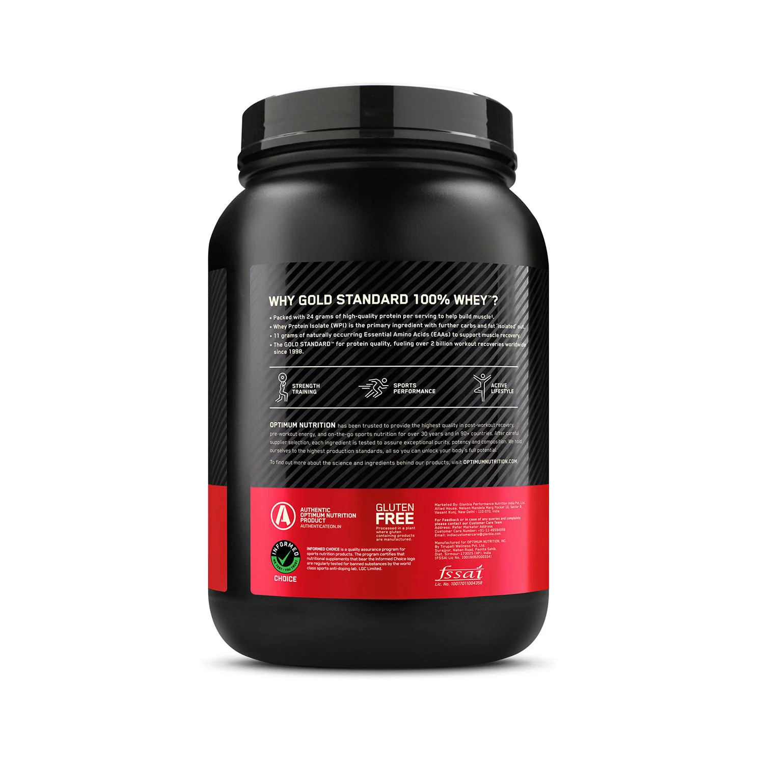 Gold Standard 100% Whey Protein Powder | Vanilla Ice Cream | 2 lbs - Image 10