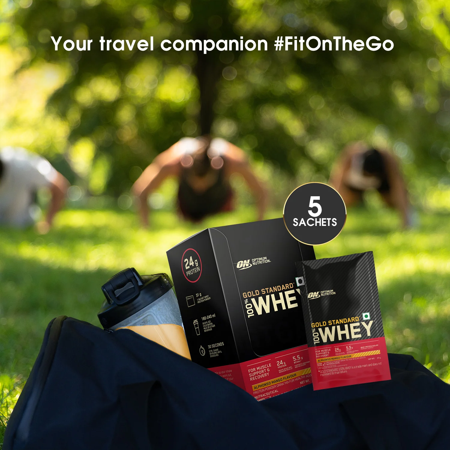 Gold Standard 100% Whey - Vanilla Ice Cream - Pack of 5 + Gold Standard 100% Whey - Alphonso Mango - Pack of 5 - Image 22