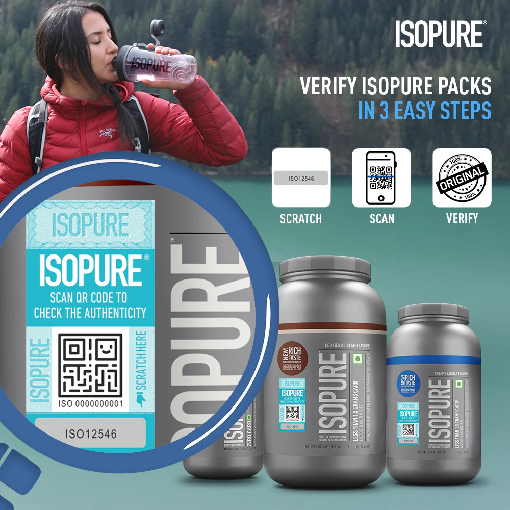 Isopure 2 kg Creamy Vanilla + Isopure 100% Creatine Monohydrate Micronized, 250g - Image 5