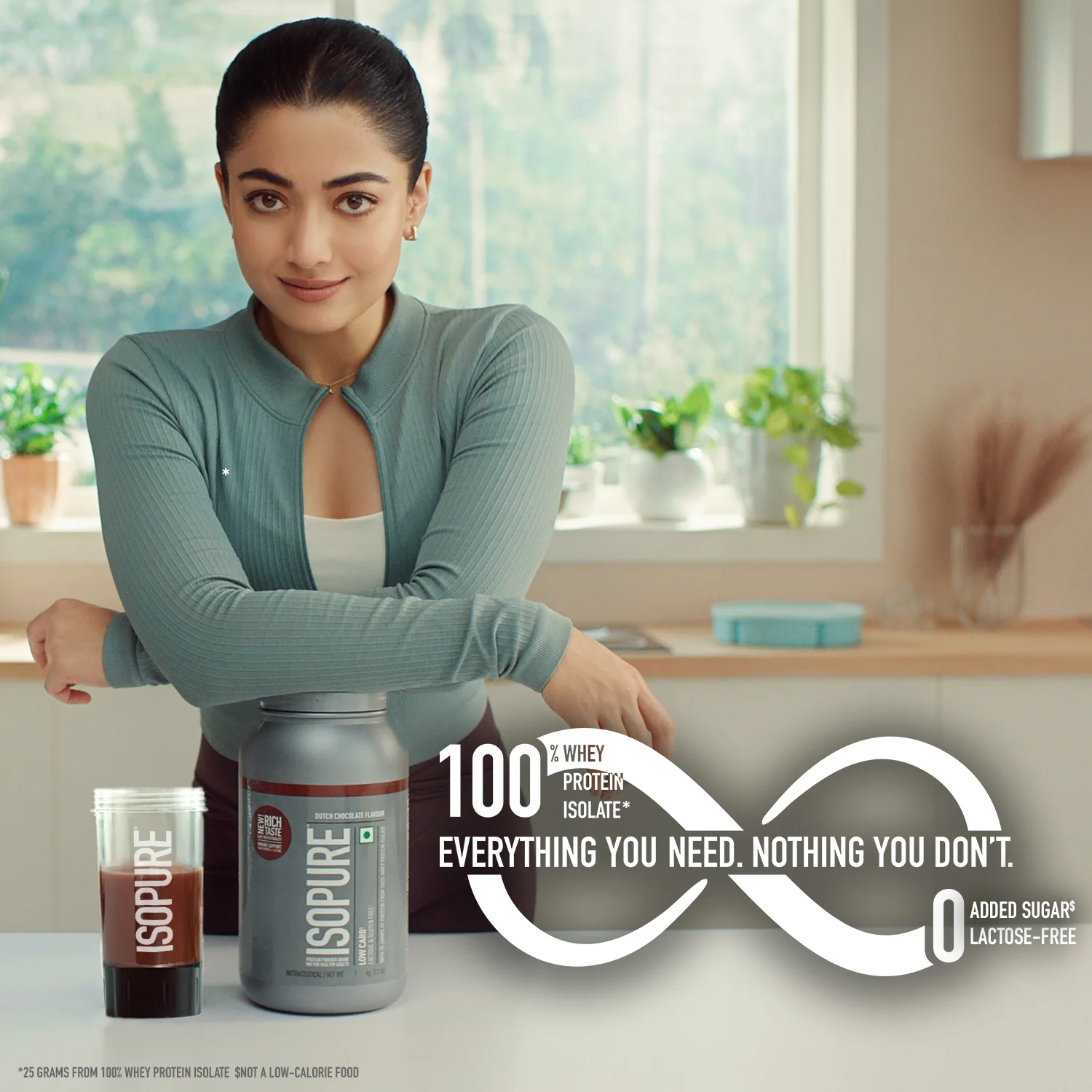 Isopure Low Carb Whey Protein Isolate Powder | Dutch Chocolate | 1 Kg - Image 3