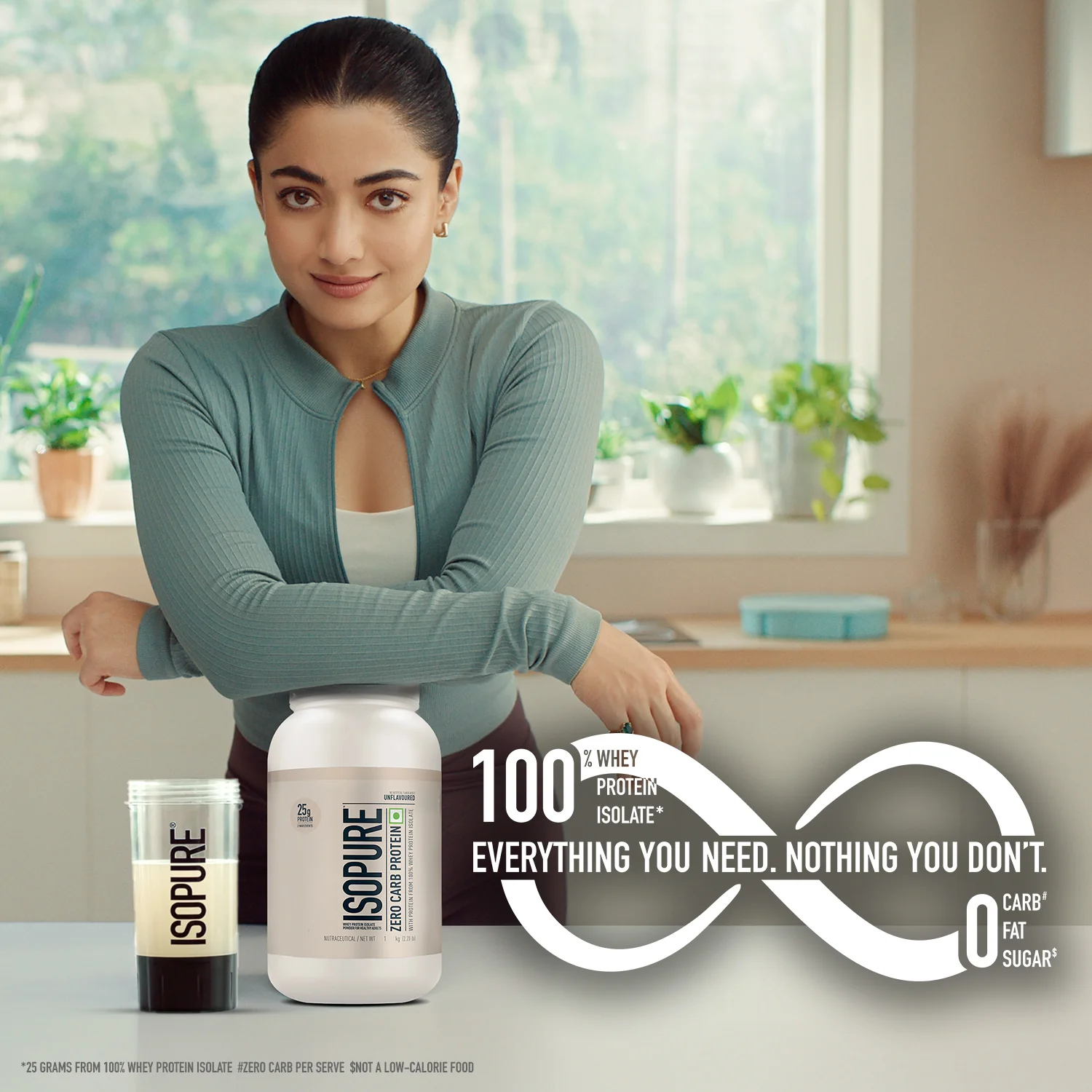 Isopure Zero Carb Protein 1 kg / 2.2 lbs (Unflavoured) - Image 3