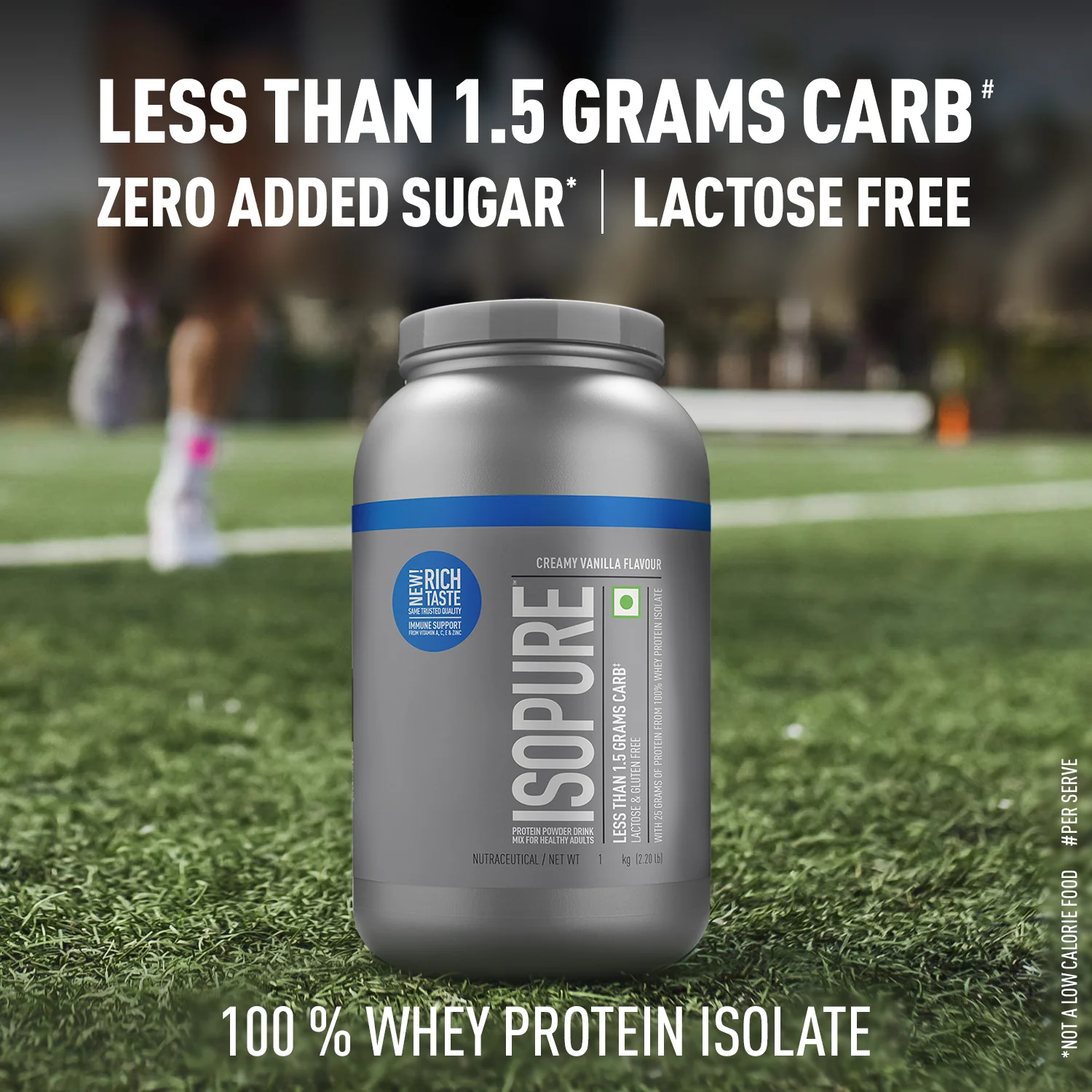 Isopure - Vanilla - 1 Kg + Isopure Collagen Peptides (12g/serve) with Biotin & Vitamin E- 250g (Unflavored) - Image 7