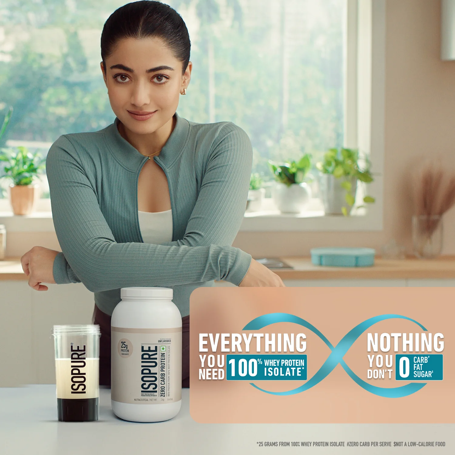 Isopure Zero Carb Protein 2 kg (Unflavoured) - Image 3