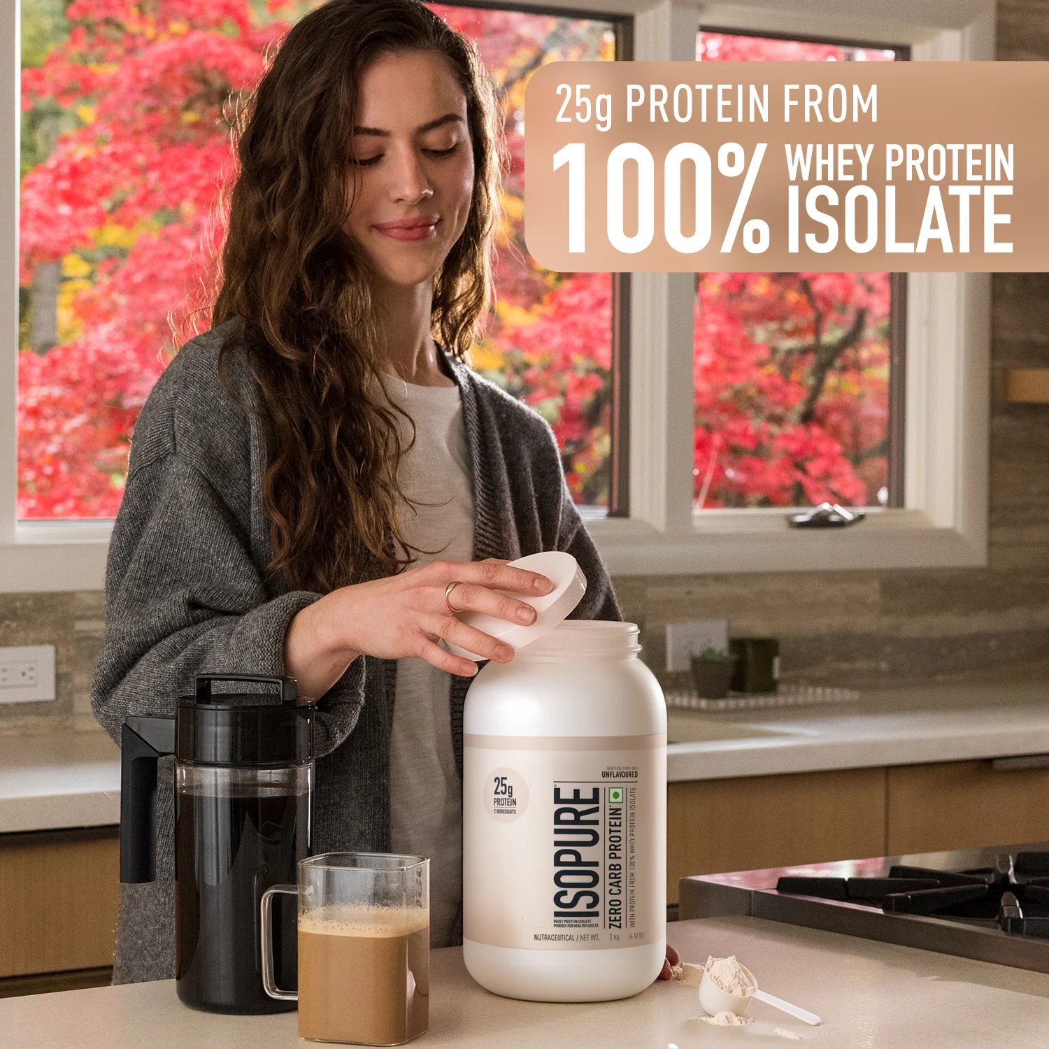 Isopure Zero Carb Protein 2 kg (Unflavoured) - Image 4