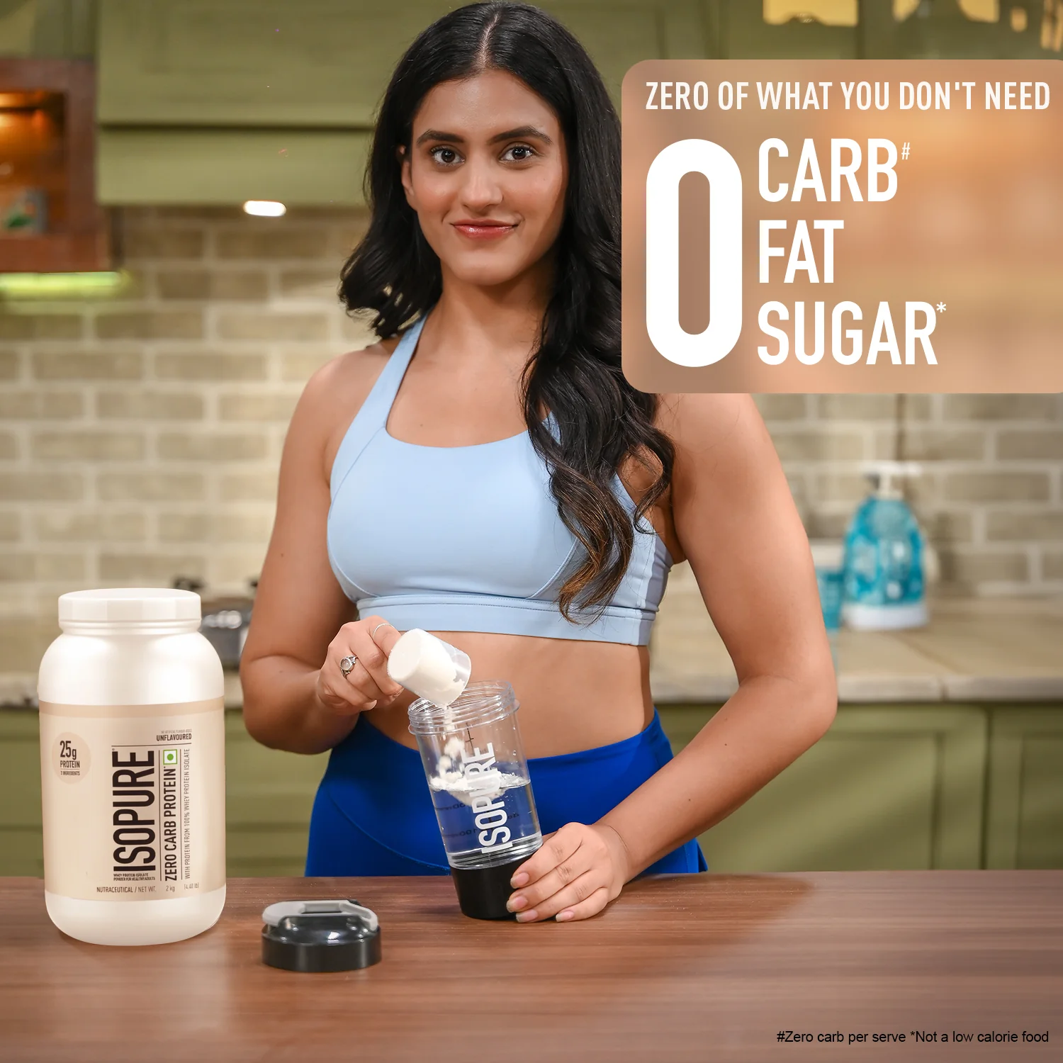Isopure Zero Carb Protein 2 kg (Unflavoured) - Image 5