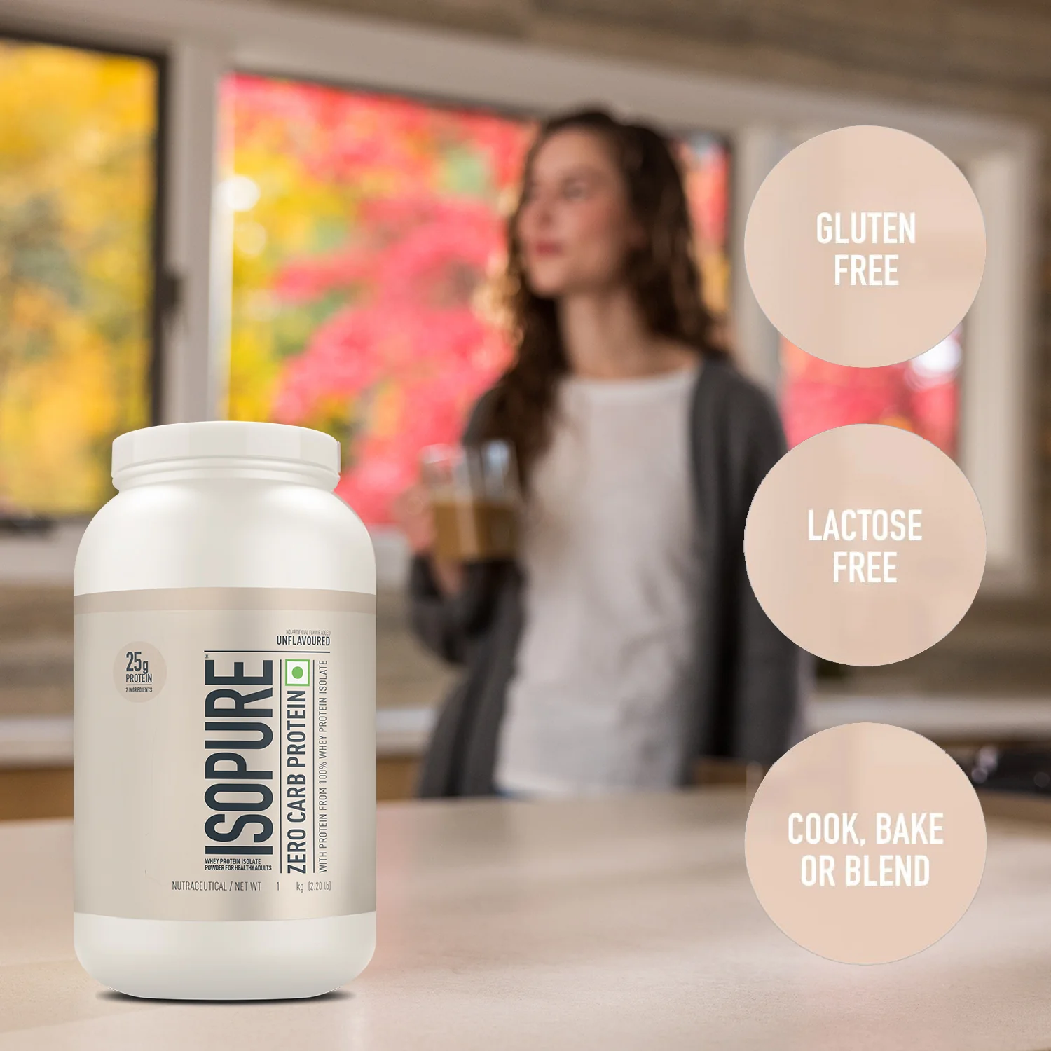 Isopure Zero Carb Protein 1 kg / 2.2 lbs (Unflavoured) - Image 11