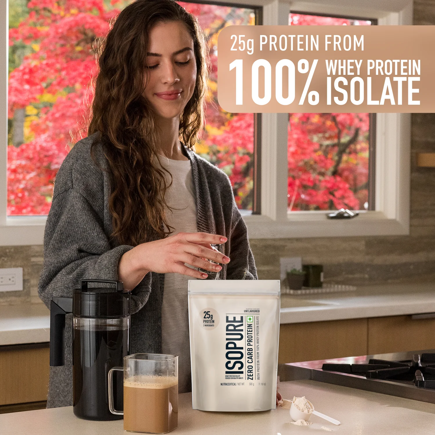 Isopure Zero Carb Protein 500g / 1.1lb (Unflavoured) - Image 4