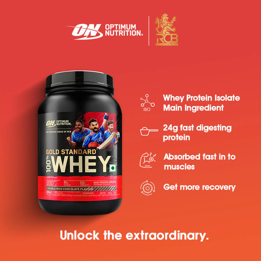 Muscle Gain Gift Box: Gold Standard 100% Whey Double Rich Chocolate 2 lbs + Creatine 100g + Steel Shaker - Image 7