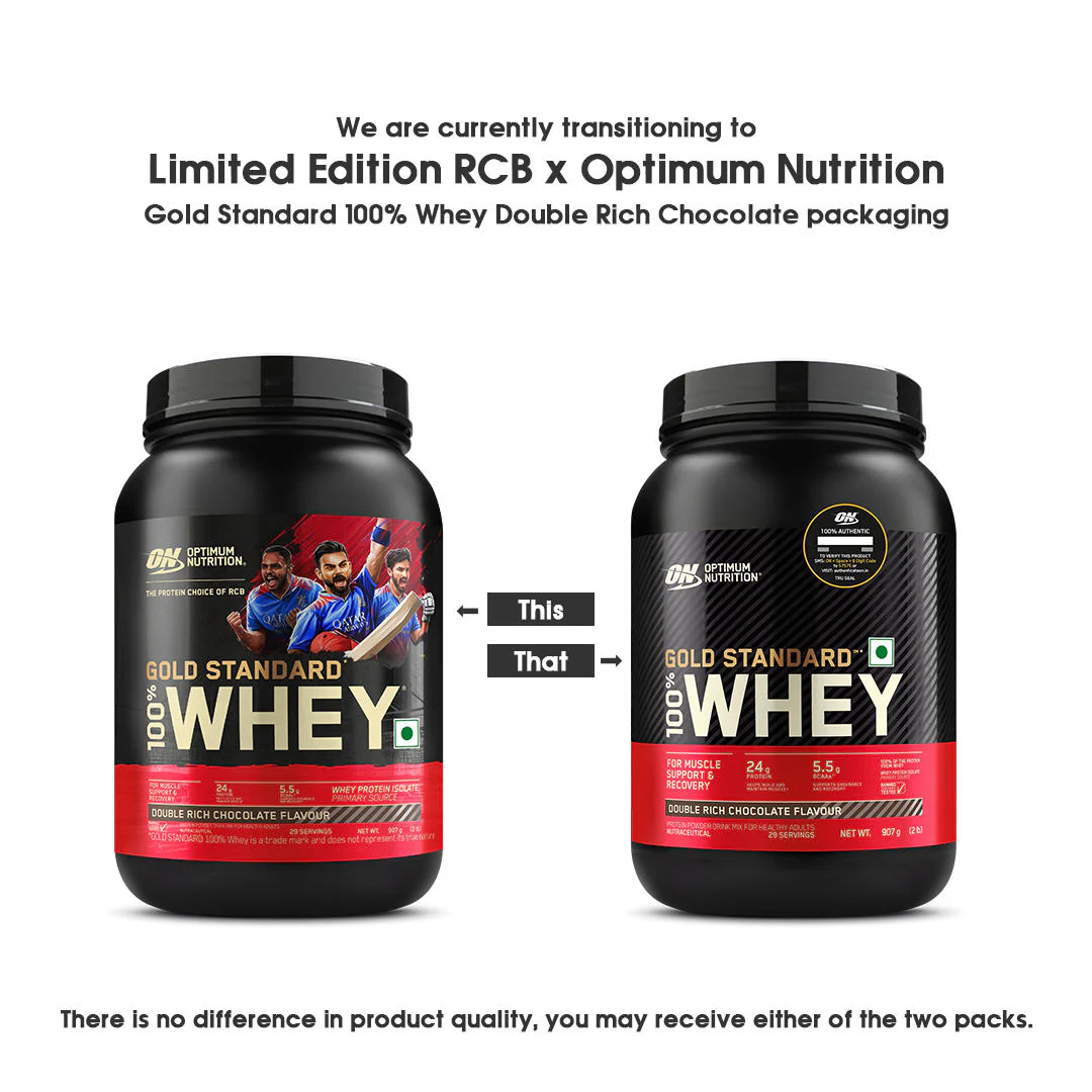 Muscle Gain Gift Box: Gold Standard 100% Whey Double Rich Chocolate 2 lbs + Creatine 100g + Steel Shaker - Image 8