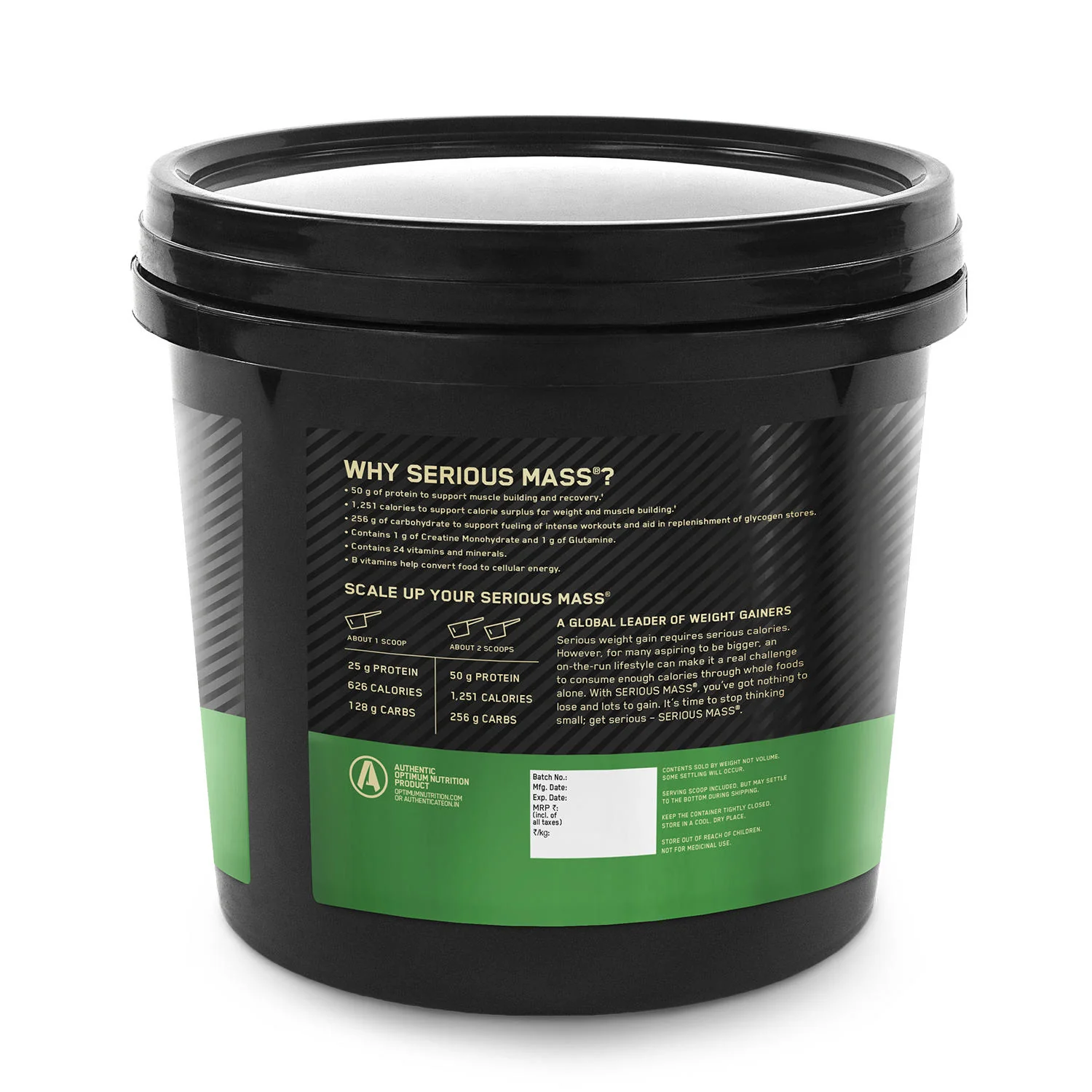 Serious Mass Weight Gainer - Chocolate flavour - 5KG - Image 11