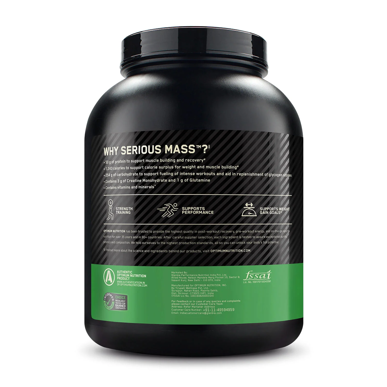 Serious Mass Weight Gainer - Vanilla flavour - 3KG - Image 11
